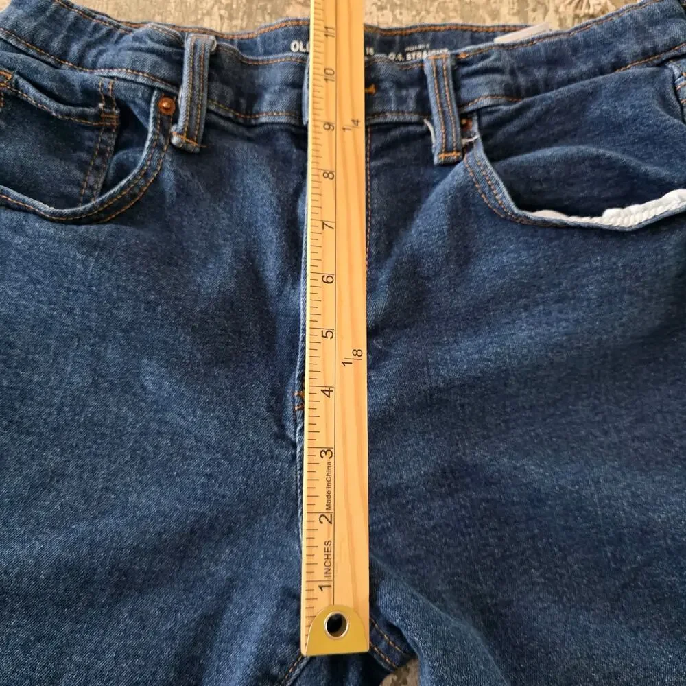 Old Navy High-rise OG Straight Leg Girls Jeans size 16 plus